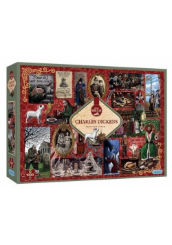 Puzzle 1000 Klub Książki: Charles Dickens