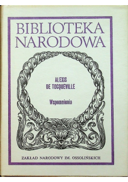 De  Tocqueville Wspomnienia