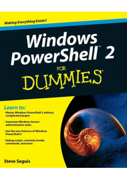 Windows PowerShell 2 for Dummies