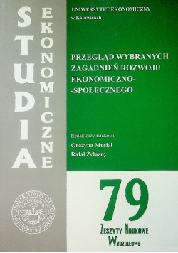 Przegląd wybranych zagadnień rozwoju ekonomiczno społecznego