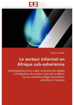 Le secteur informel en afrique sub-saharienne