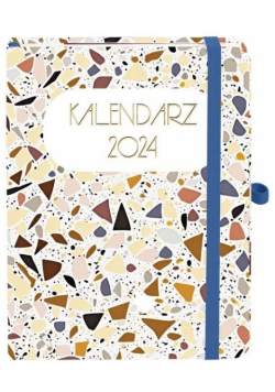 Kalendarz 2024 Linear Mozaika B6 TDW