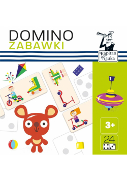 Kapitan Nauka. Domino obrazkowe. Zabawki