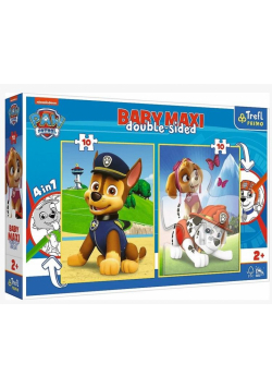 Puzzle 2x10 Baby Maxi Drużyna Psi Patrol TREFL