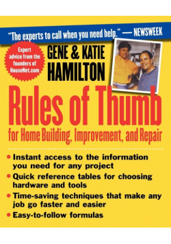 Rules of Thumb for Home Building, Improvement, and Repair