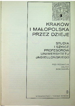 Kraków i Małopolska przez dzieje