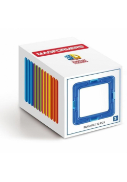 Magformers Single Set kwadraty 12el
