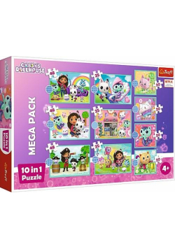 Puzzle 10w1 W świecie Gabi TREFL
