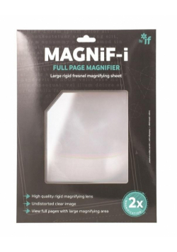 Magnifi-i Arkusz powiększający/lupa do książki A4