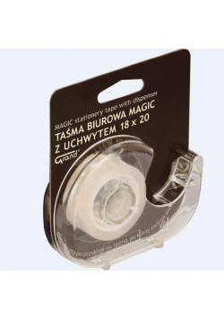 Taśma biurowa magic z dispenserem GRAND
