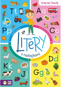 Uczę się i bawię Litery z naklejkami