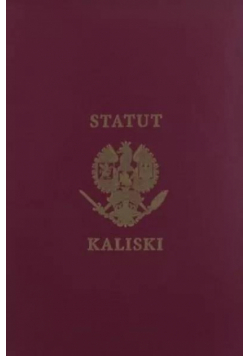 Historia Statutu Kaliskiego...