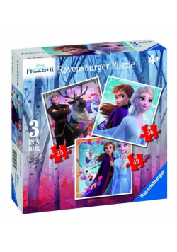 Puzzle 3w1 Kraina Lodu 2
