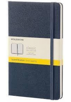Notes Classic 13x21 tw. kratka- szafirowy MOLESKIN