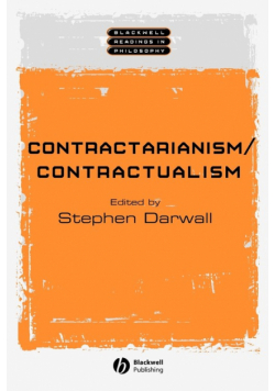 Contractarianism/Contractualism