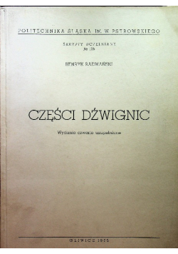 Części dźwignic