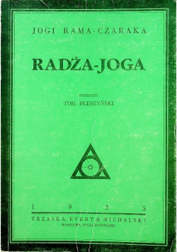 Radża Joga reprint z 1925r