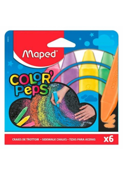 Kreda chodnikowa Colorpeps 6 kolorów
