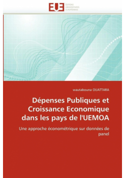 Dépenses publiques et croissance economique dans les pays de l''uemoa