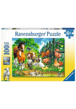 Puzzle 100 Zwierzęta razem