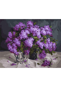 Malowanie po numerach - Pachnący bez 40x50