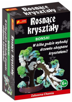 Rosnące kryształy. Bonsai