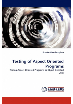 Testing of Aspect Oriented Programs