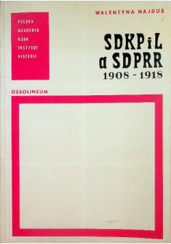 Sdkpil A Sdprr 1908 - 1918