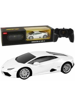 Auto R/C Lamborghini Huracan Rastar 1:24 białe
