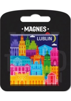 Magnes I love Poland Lublin ILP-MAG-B-LUB-07