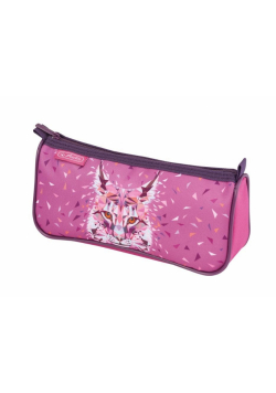 Piórnik kosmetyczka trójkątny Sport Wild Lynx