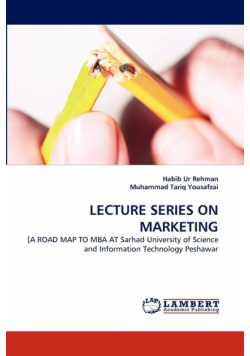 Lecture Series On Marketing