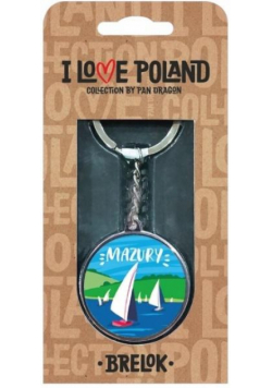 Brelok I love Poland Mazury ILP-BRE-A-MAZ-01