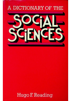 A dictionary of the social sciences
