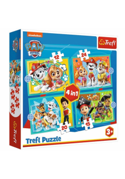 Puzzle 4w1 Psi Patrol TREFL