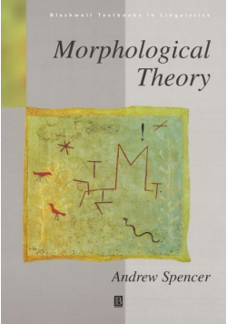 Morphologl Theory An Intro