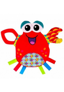 Lamaze Krab kocyk + gryzak TOMY