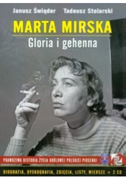 Marta Mirska Gloria i gehenna z płytą CD