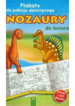 Plakaty do kolorowania - Dinozaury