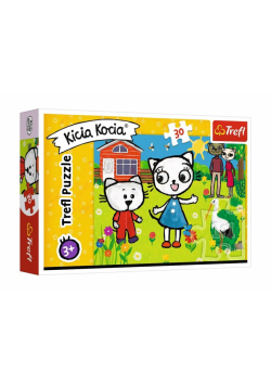 Puzzle 30 Przygody Kici Koci TREFL