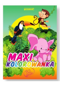 Maxi kolorowanka MIX