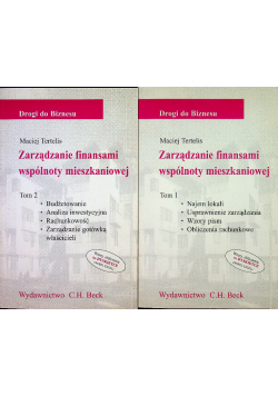 Zarządzanie finansami wspólnoty mieszkaniowej Tom I i II