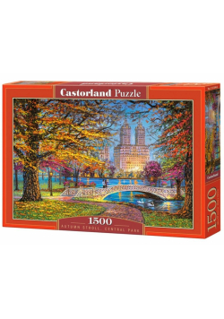 Puzzle 1500 Autumn Stroll Centtral Park CASTOR