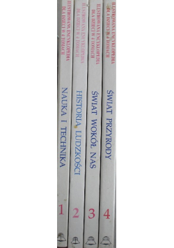 Ilustrowana encyklopedia dla dzieci tom 1 do 4