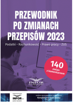 Przewodnik po zmianach przepisów 2023