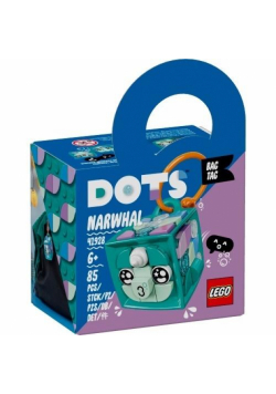 Lego DOTS 41928 Zawieszka z narwalem