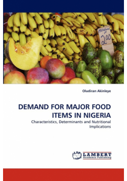 Demand for Major Food Items in Nigeria