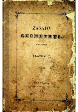 Zasady geometryi 1857 r