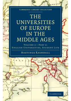 The Universities of Europe in the Middle Ages - Volume 3