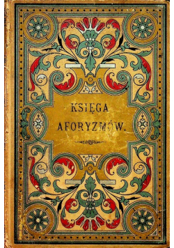 Księga aforyzmów 1888 r.